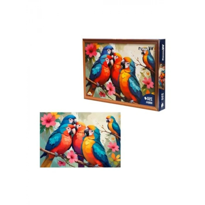 250 Parça Kuş Temalı Puzzle