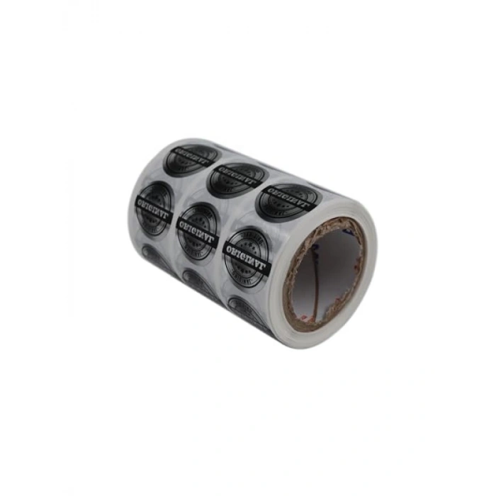25mm Çapında Metalize Etiket - 1000 Adet