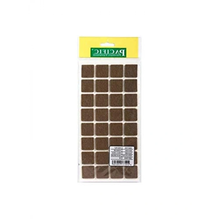 25x25 mm Kare Masa Sandalye Keçesi - 32 Parça