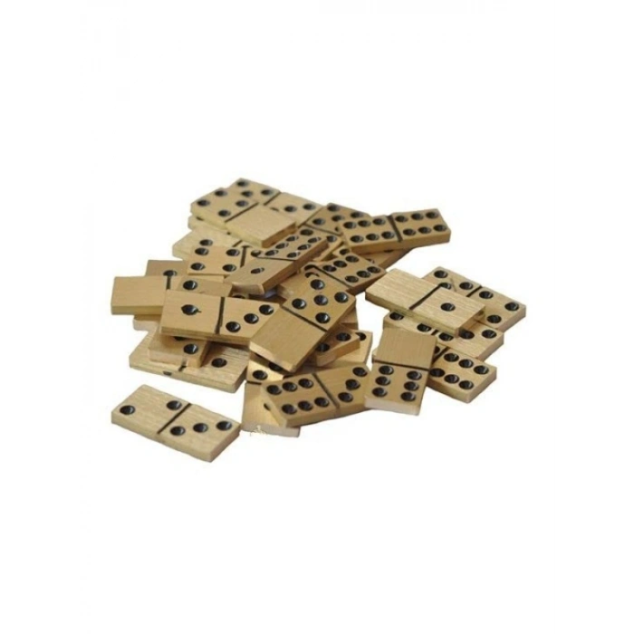 28 Taşlı Metal Domino Oyun Seti - Akıl ve Strateji Oyunu