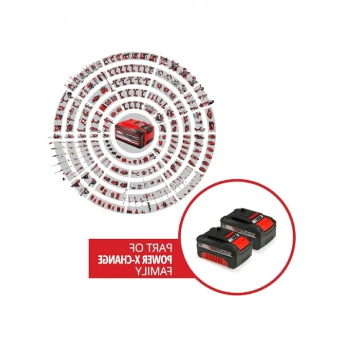 2x18V 4,0 Ah Güçlü Akü Seti, Çiftli PXC-Twinpack