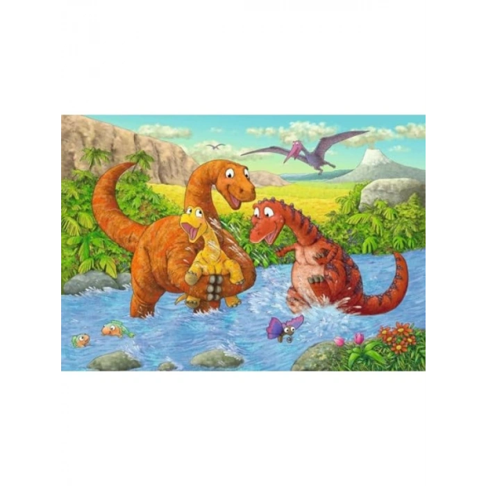 2X24 Parça Dinozor Temalı Puzzle