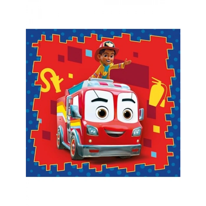 3 Adet 48 Parça Puzzle - Eğlenceli Oyun Seti