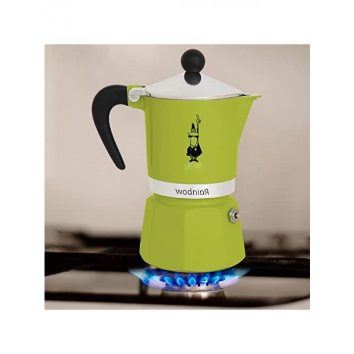 3 Fincan Kapasiteli Ocak Üstü Espresso Pişirici