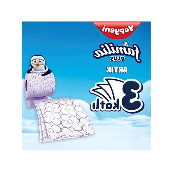 3 Katlı Tuvalet Kağıdı, Sihirli Çiçekler, 32li Paket