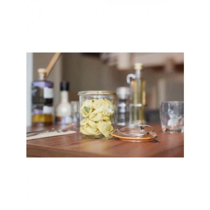 3 Klipsli Cam Kavanoz Seti - 580 ml (2 Adet)