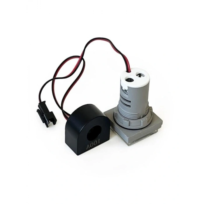 3lü Volt Amper Hertz Ölçüm Cihazı - AC 60-500V, 0-100A, 20-75Hz
