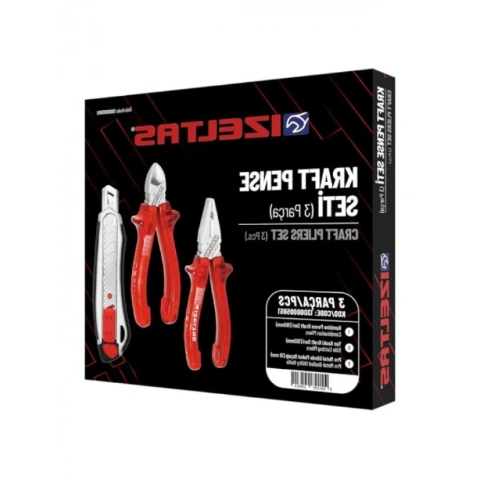 3 Parça Kraft Pense Seti - 160 mm