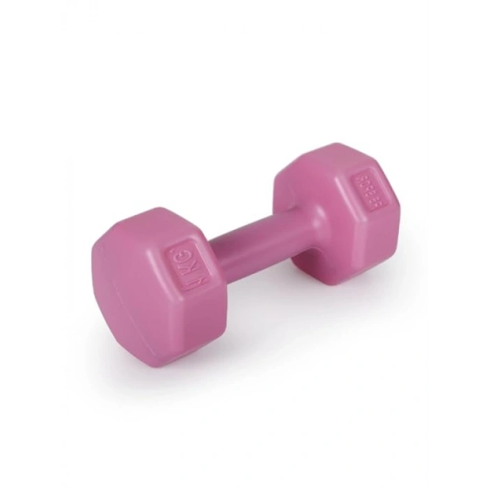 3 Set Pembe Dambıl Seti, 1 kg, 2 kg ve 3 kg Ağırlık Seçenekleri