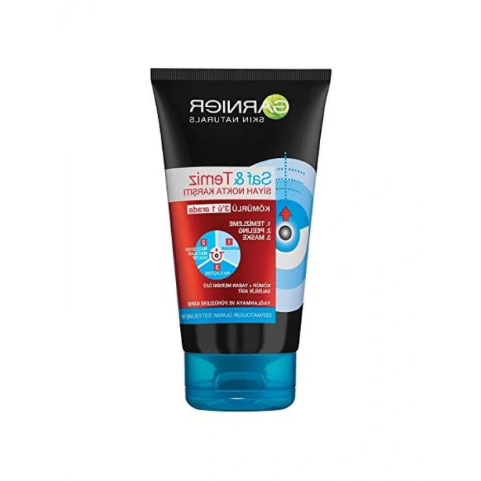 3ü 1 Arada Kömürlü Siyah Nokta Karşıtı Temizleme Ürünü (150 ml)