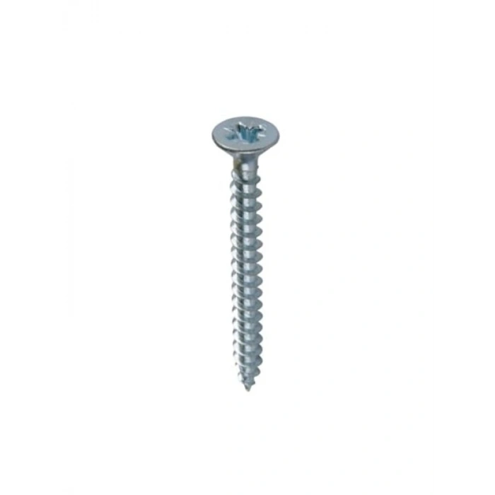 30 Adet Yıldız Uçlu Ahşap Ağaç Tahta Vidası, 2 cm Boy, 3.5 mm Kalınlık