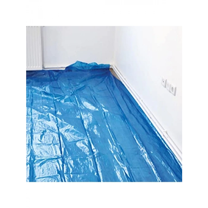 30 m² Eşya ve Zemin Koruma Naylon Branda Örtü (4x7.5 Metre)