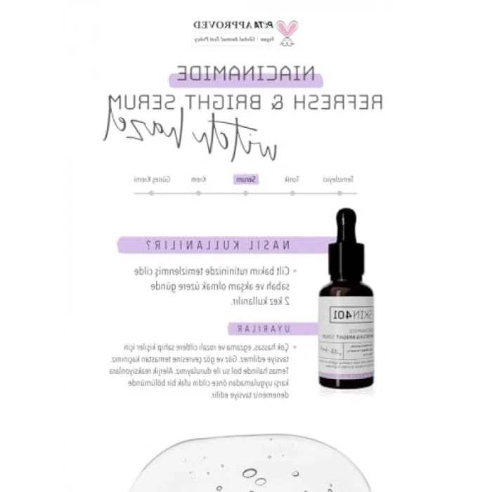 30 ml Niacinamide Aydınlatıcı Serum