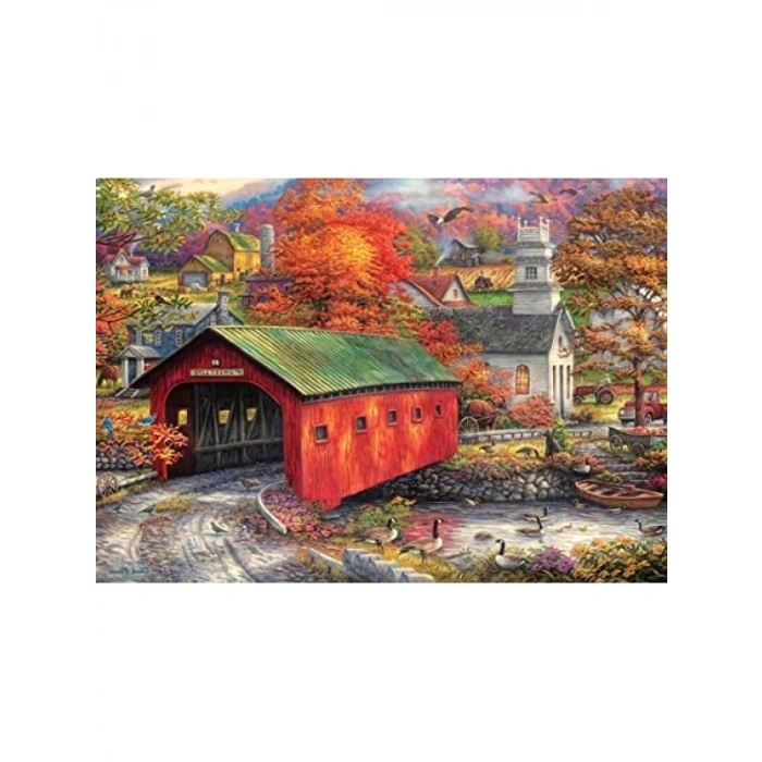 3000 Parça Tatlı Hayat Köprüsü Yapboz - Göz Alıcı Sanat Eseri
