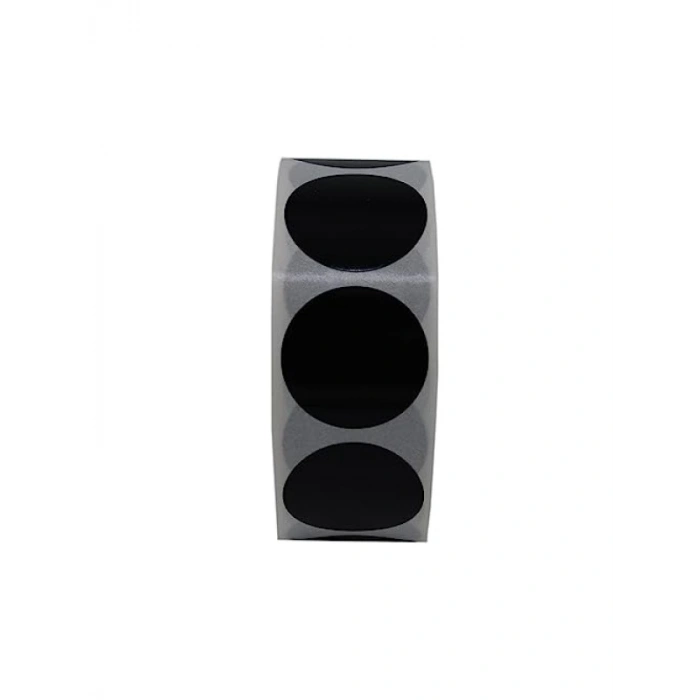30mm x 30mm Opak Yuvarlak Rulo Etiket - 1000 Adet