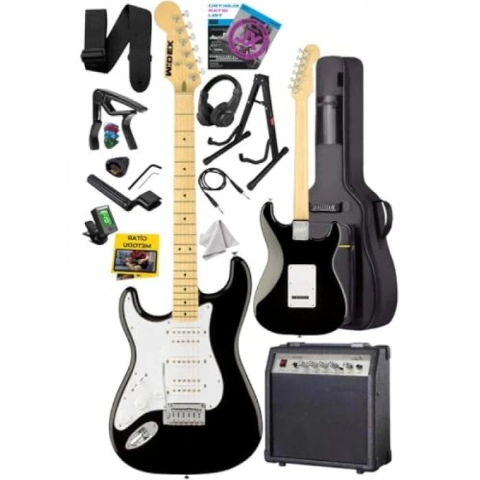 30W Amfili Elektro Gitar Seti - Üst Kalite