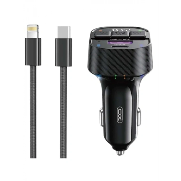 30W PD Hızlı Şarjlı Araç MP3 Şarj Cihazı, Bluetooth V5.3, FM Verici