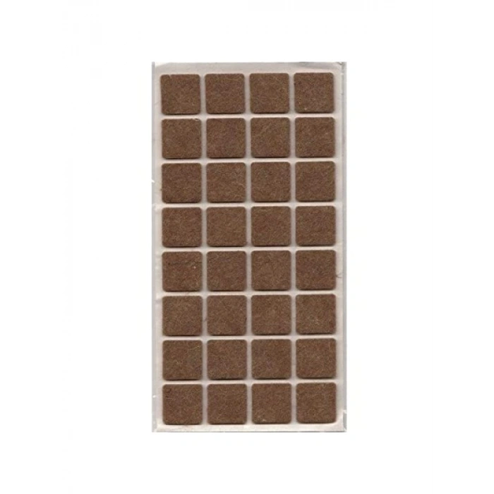 32 Adet Mobilya Altı Zemin Koruyucu Keçe 25x25mm