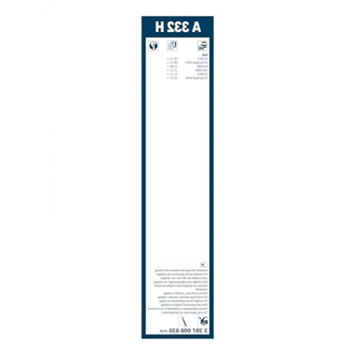 330 mm Arka Silecek - Uyumlu Araçlar için
