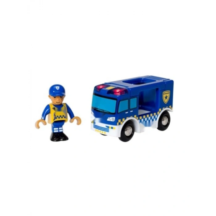 33825 Modeli - Gerçek Yaşam Temalı Polis Minibüsü Oyuncak