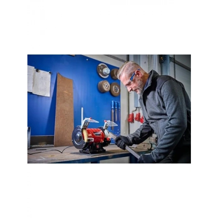 350 W Taş Motoru - 150 mm Taşlama Diski ile
