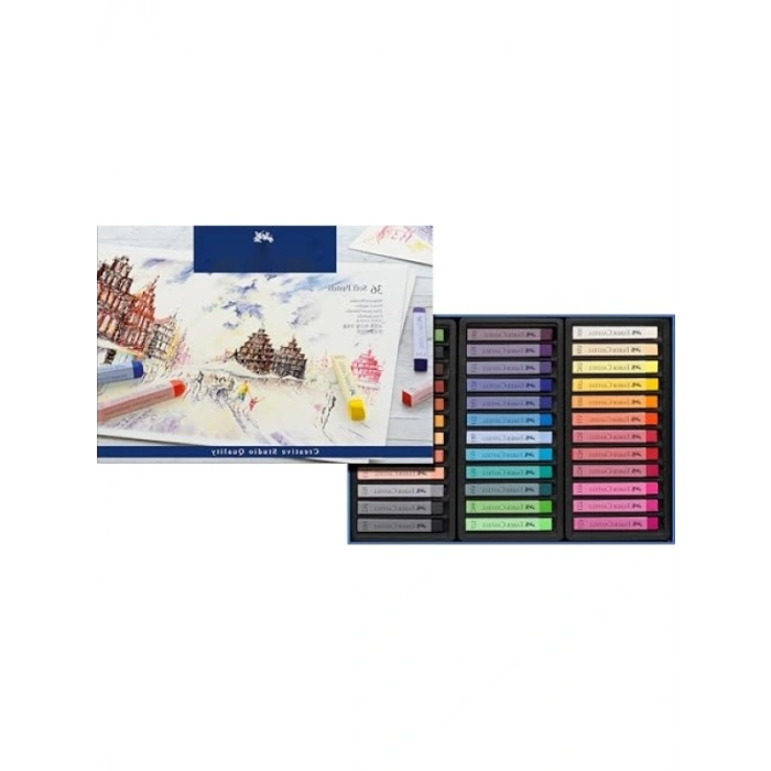36 Renkli Toz Pastel Boya Seti