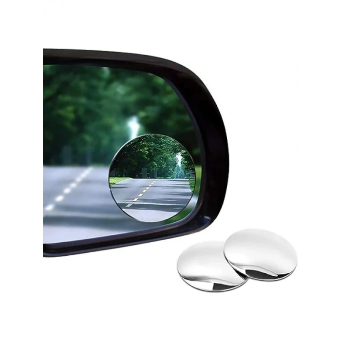 360° Dönebilen Ayarlanabilir Çerçevesiz Kör Nokta Aynası Seti