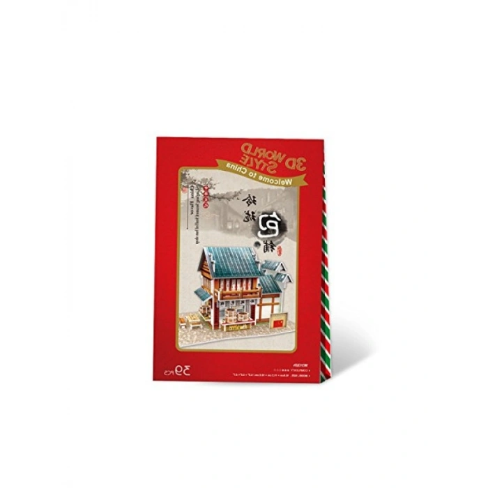 39 Parça 3D Puzzle - Çin Mantı Restoranı