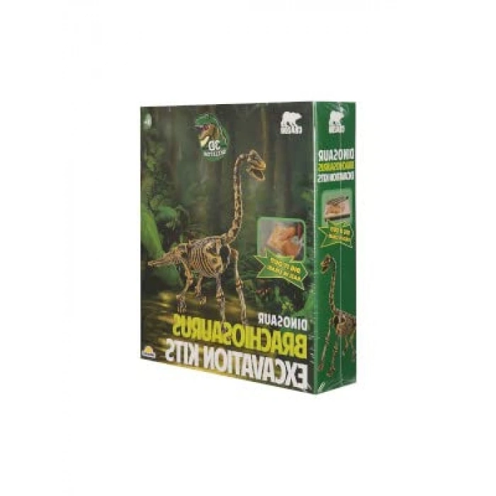 3D Dinozor Fosil Kazı Seti - Brachiosaurus