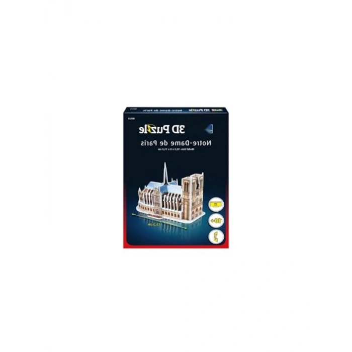 3D Puzzle Notre Dame Katedrali - Eğlenceli ve Yaratıcı Oyun