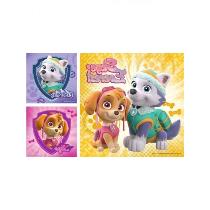 3x49 Parça Renkli Puzzle, Eğlenceli Tasarımlar
