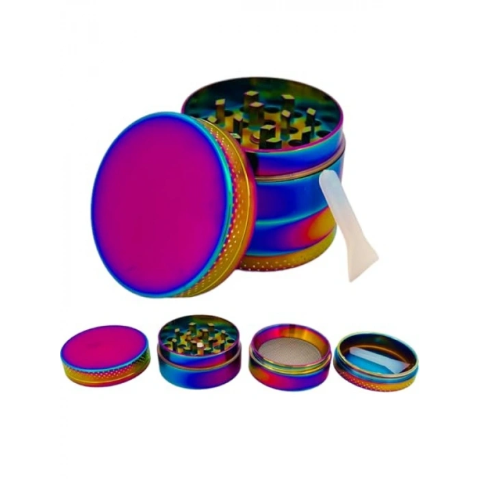 4 Katmanlı Metal Baharat Öğütücü - 40MM, 50MM, 63MM Seçenekleri