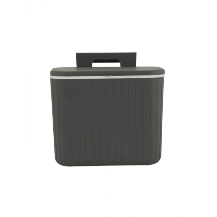 4 Litre Gri Renkli Çöp Kovası