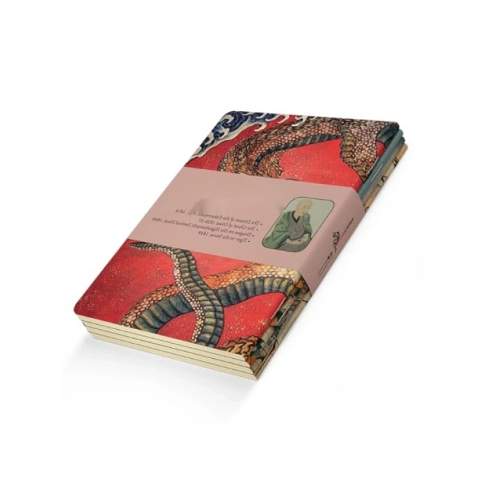 4lü Çizgisiz Defter Seti - Esnek Kapak