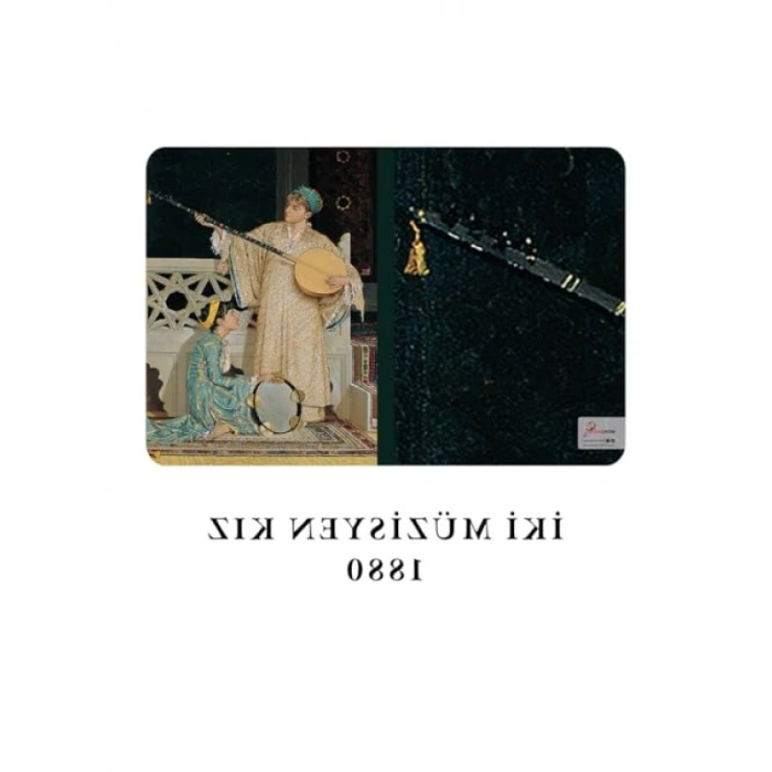 4lü Çizgisiz Defter Seti - Osman Hamdi Bey Temalı, A5 Boyut