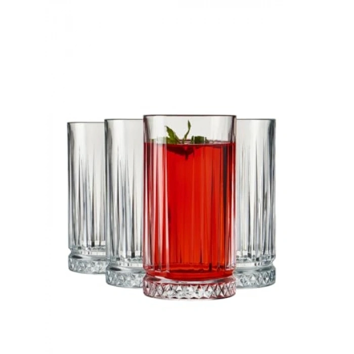 4lü Hediye Kutulu Meşrubat Bardağı - 445 ml