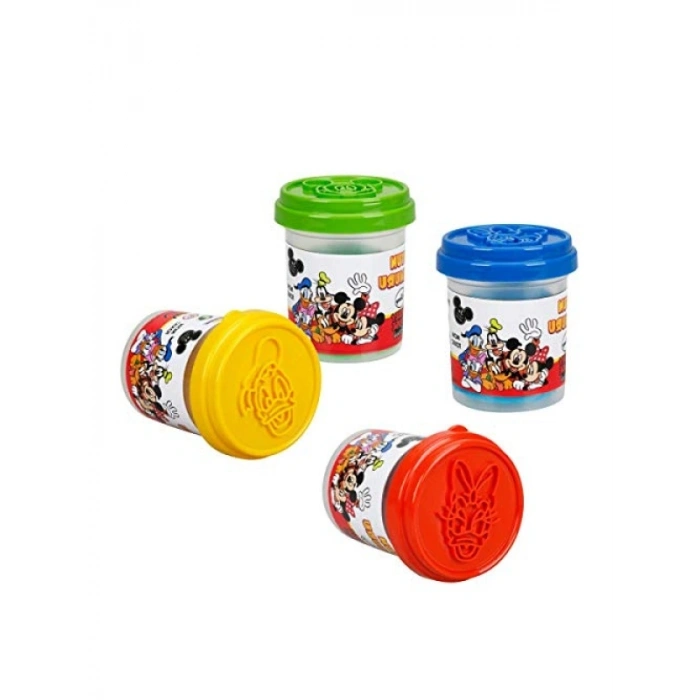4lü Oyun Hamuru Seti, Eğlenceli Mickey Mouse Temalı