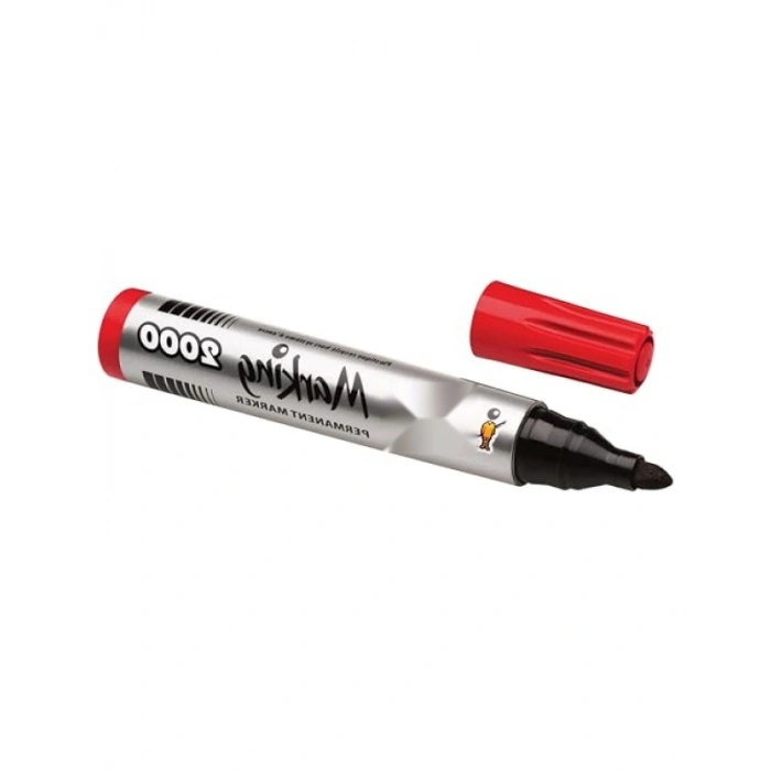 4lü Yuvarlak Uçlu Kalıcı Markör Seti - 1.7 mm Uç