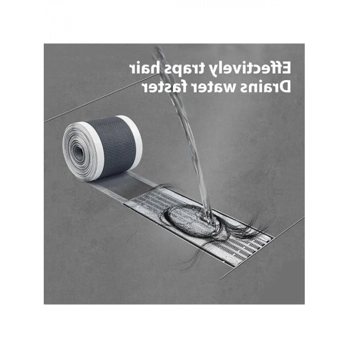 4 Metre Kesilebilir PVC Duş Gideri Saç Toplayıcı