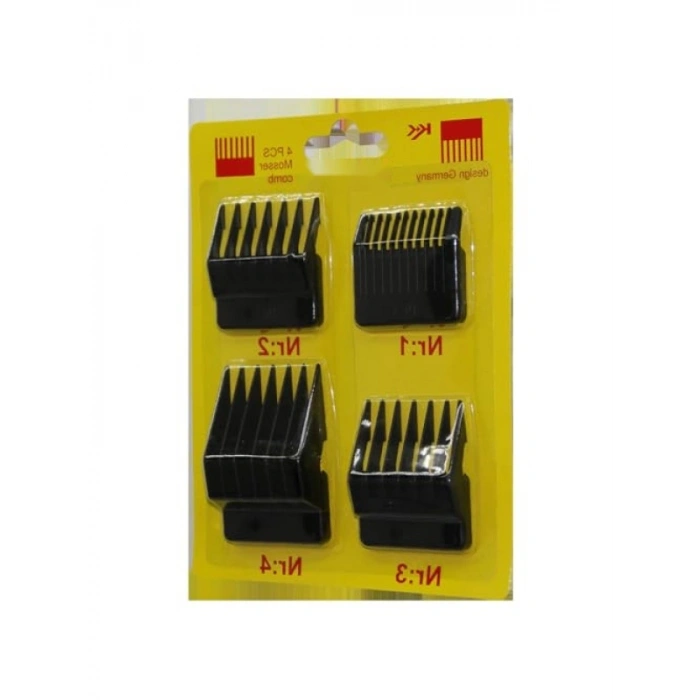 4 Parça Makine Tarak Seti - Uygun Fiyatlı