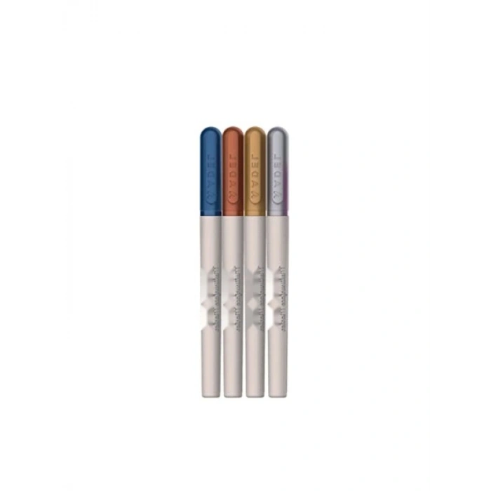 4 Renkli Multisurface Metalik Markör Seti - 1.5 mm Uç