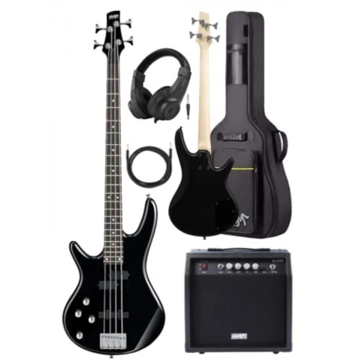 4 Telli Bas Gitar ve 20W Amfi Seti