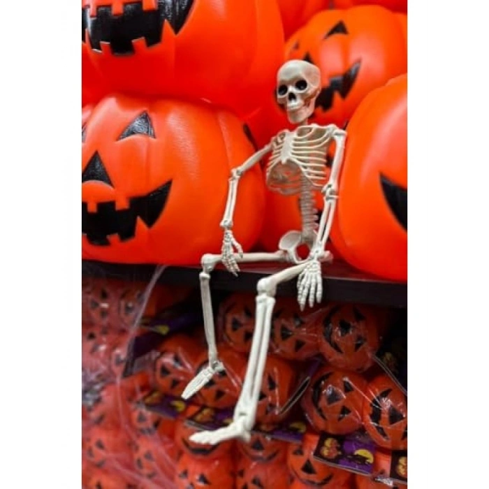 40 cm Halloween İskelet Şekil Alabilen Oyuncak