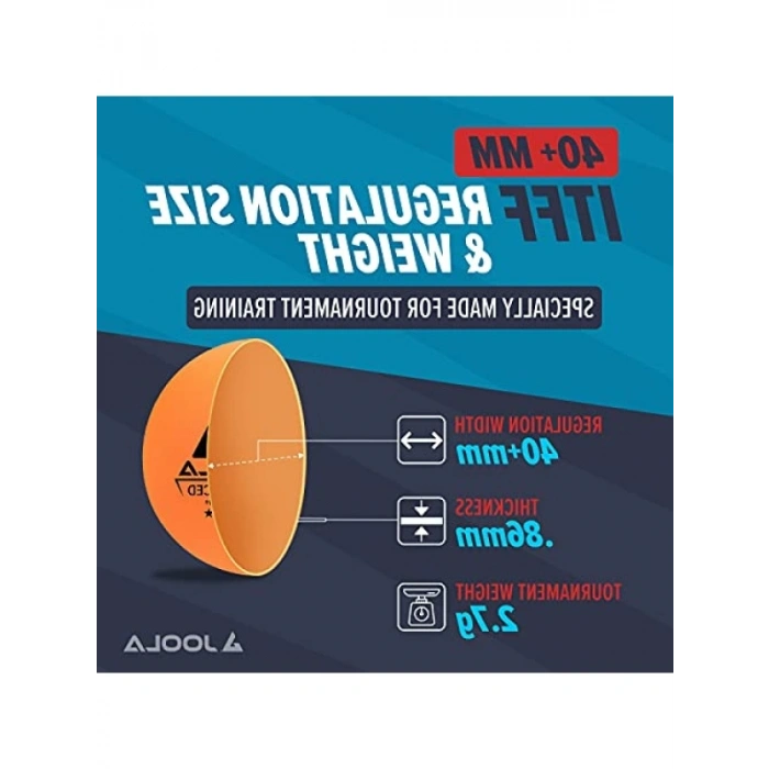 40+mm Profesyonel Masa Tenisi Topları - 12, 60 veya 120li Paket