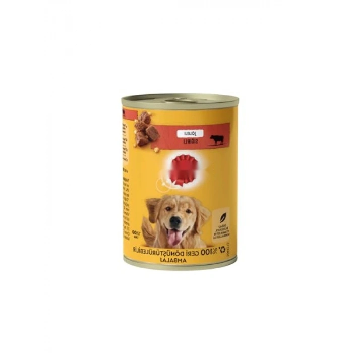 400 G Jöleli Sığır ve Ciğer Karışımlı Yaş Köpek Maması