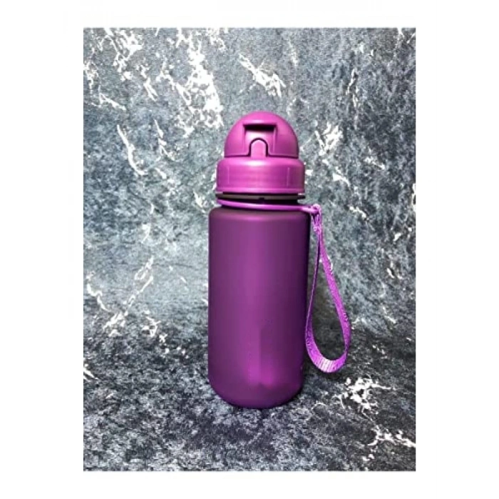 400 ml Kapasiteli Mor Tritan Su Matarası