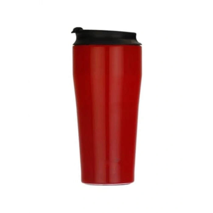 400 ml Kırmızı Bardak Termos - Sıcak ve Soğuk İçecekler İçin Pratik Çözüm