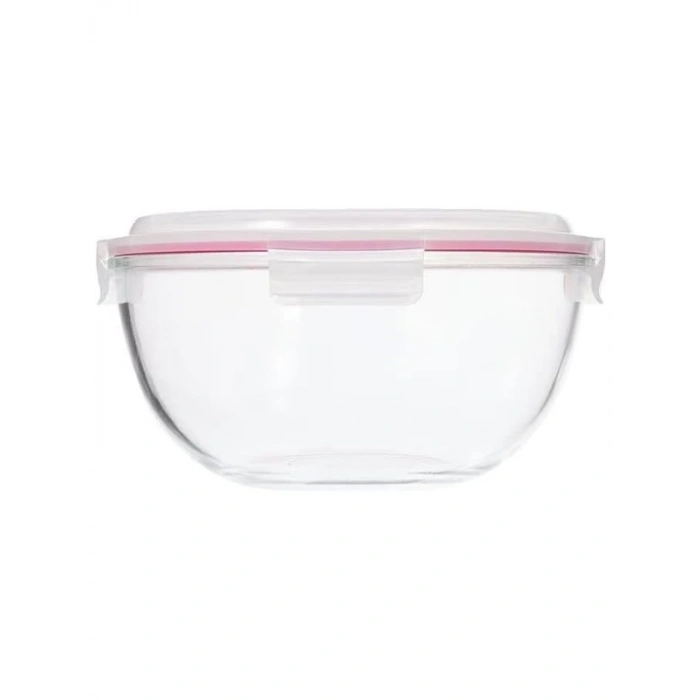 4000 Ml Kapasiteye Sahip Yuvarlak Cam Saklama Kabı