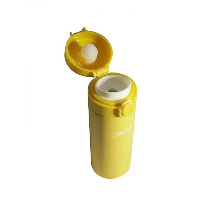 420 ml Kapasiteli Dayanıklı Termos Mug, Sarı