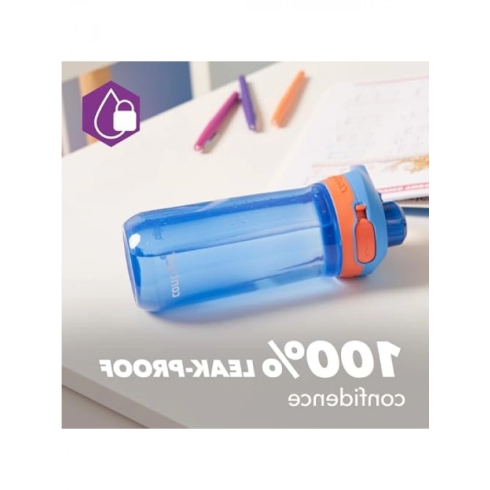 420 mL Kapasiteye Sahip Mavi Sızdırmaz Çocuk Suluğu